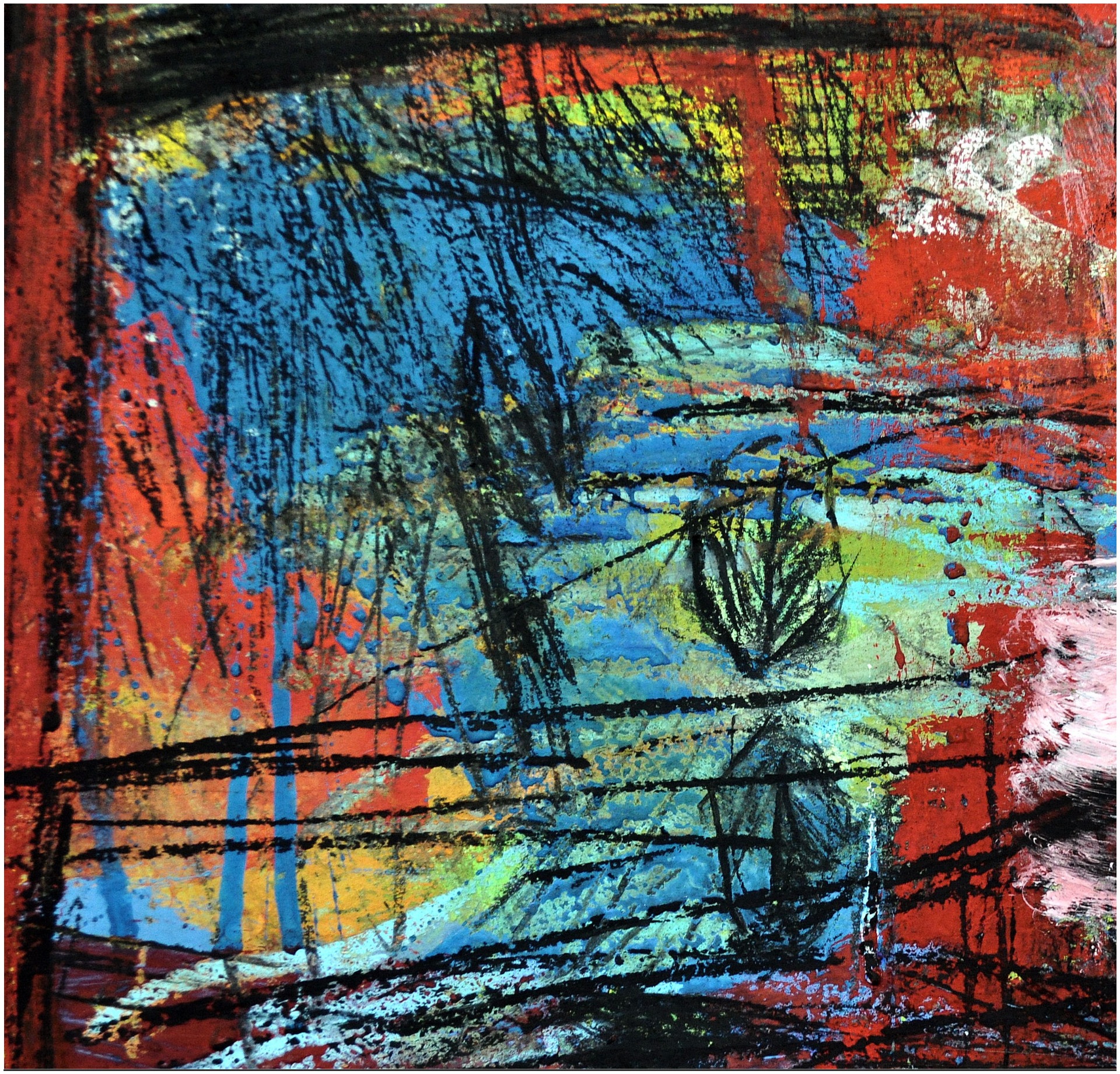 Detail Het Gewas Werkstuk door Peter Rosier