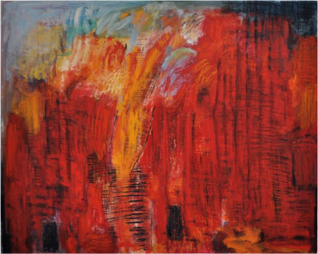 De Afdaling Het Moment 2020 Werk door Peter Rosier